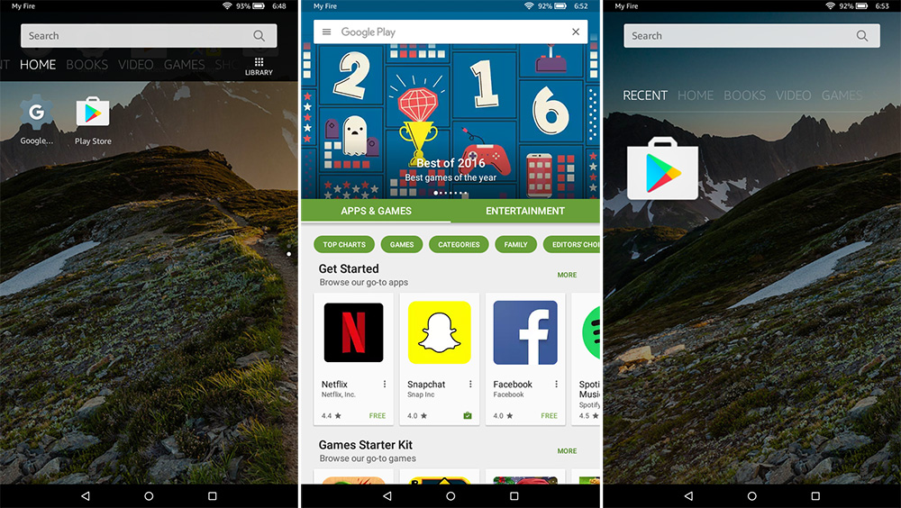 install play store apps on kindle fire